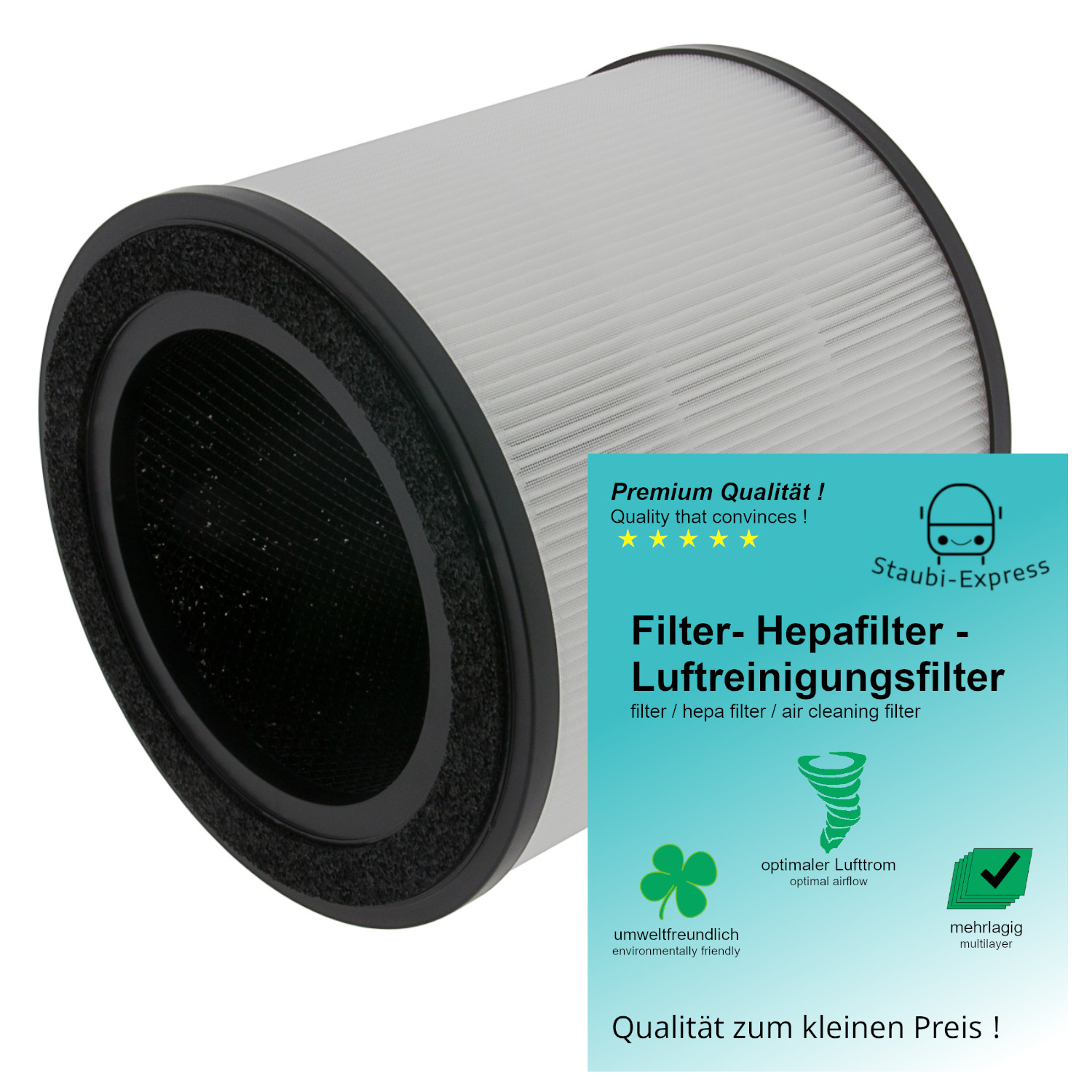 Luftfilter Ersatz für BREEZE für AEG AX31-201GY